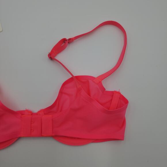 Aerie SMOOTHEZ Unlined Balconette Bra in Luminous Rose Size 32B - Picture 5 of 8